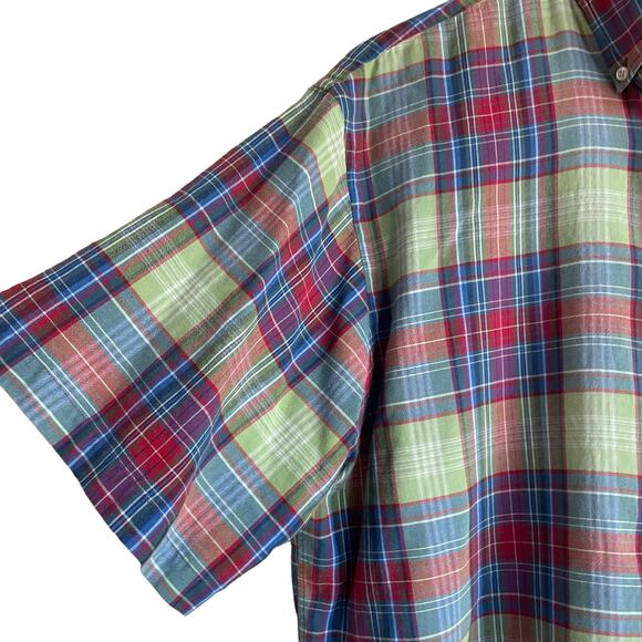 Daniel Cremieux Classics Mens Shirt M Multicolor Plaid Button Down Casual Office - Picture 5 of 8